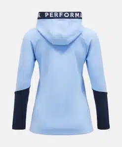 Peak Performance Rider Zip Hood Women Amity Blue/Blue Shadow