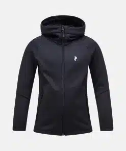 Peak Performance Rider Zip Hood Junior Black