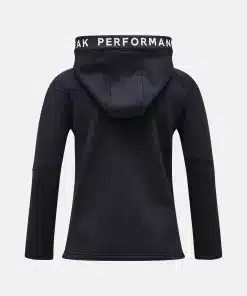 Peak Performance Rider Zip Hood Junior Black