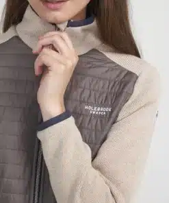 Holebrook Mimmi Fullzip Windproof Jacket Khaki/Mole