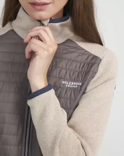 Holebrook Mimmi Fullzip Windproof Jacket Khaki/Mole