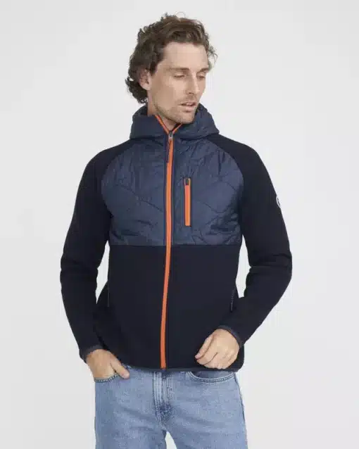 Holebrook Ruben Hood Windproof Jacket Navy