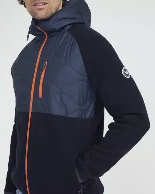 Holebrook Ruben Hood Windproof Jacket Navy