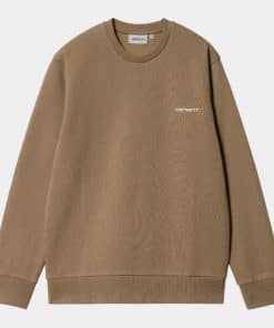 Carhartt Script Embroidery Sweater Beige