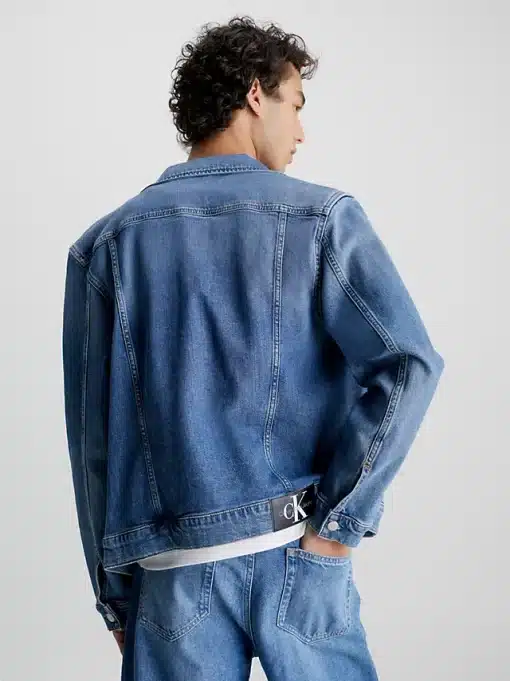 Calvin Klein Slim Denim Jacket Denim Medium