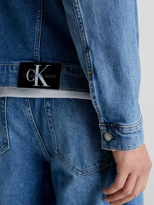 Calvin Klein Slim Denim Jacket Denim Medium