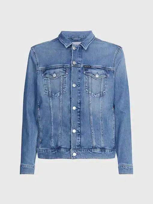 Calvin Klein Slim Denim Jacket Denim Medium