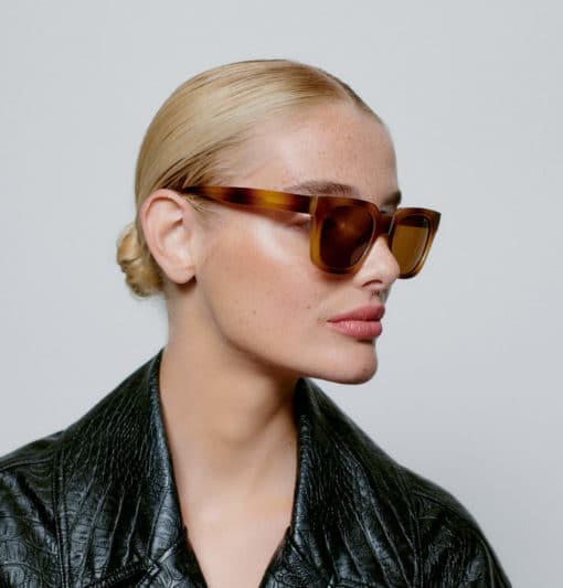 A.Kjaerbede Nancy Sunglasses Demi Brown