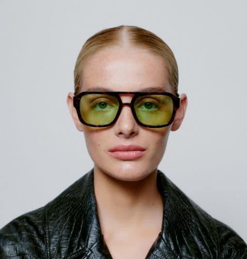 A.Kjaerbede Kaya Sunglasses Demi Tortoise
