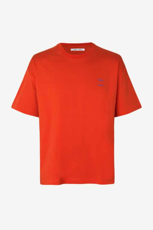 Samsoe & Samsoe Joel T-shirt  Valiant Poppy