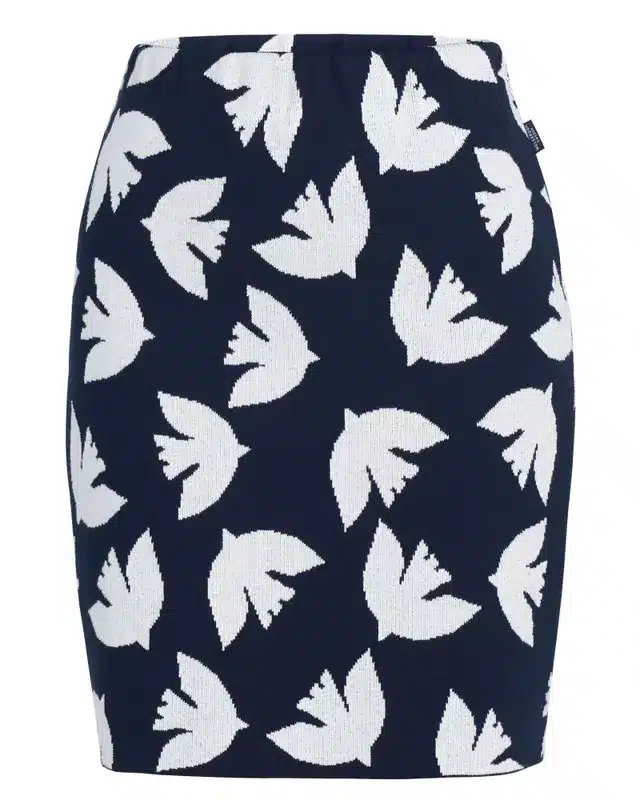 Holebrook Gry Skirt Navy/Off white