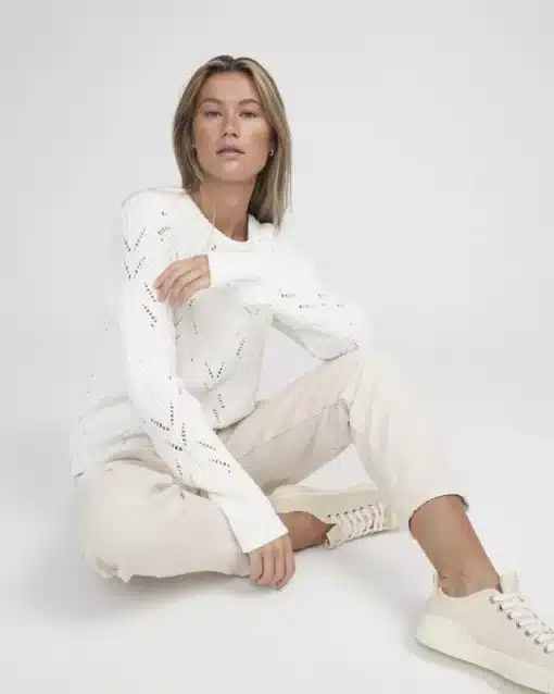 Holebrook Elsie Crew Off White