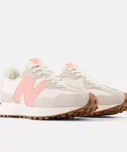 New Balance 327 Courtside Moonbeam With Grapefruit