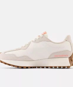 New Balance 327 Courtside Moonbeam With Grapefruit