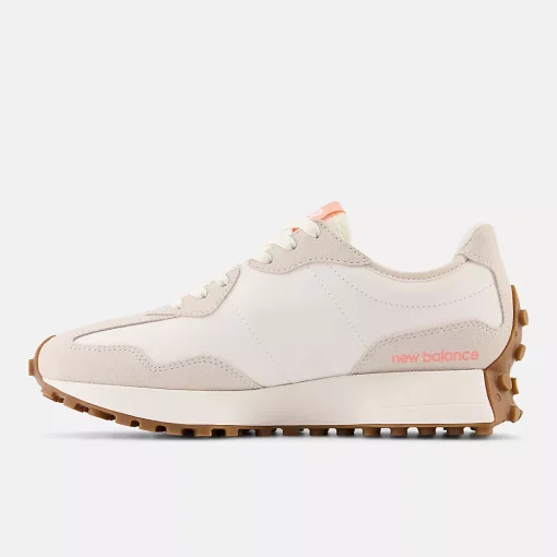 New Balance 327 Courtside Moonbeam With Grapefruit