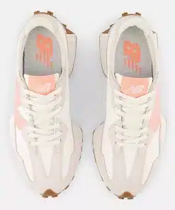 New Balance 327 Courtside Moonbeam With Grapefruit