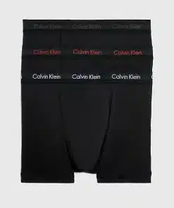 Calvin Klein 3-Pack Trunks Black
