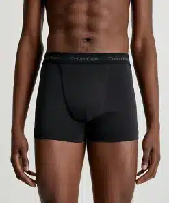 Calvin Klein 3-Pack Trunks Black