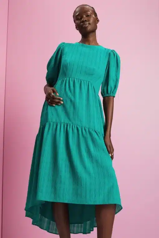 Esprit Midi Dress Emerald Green