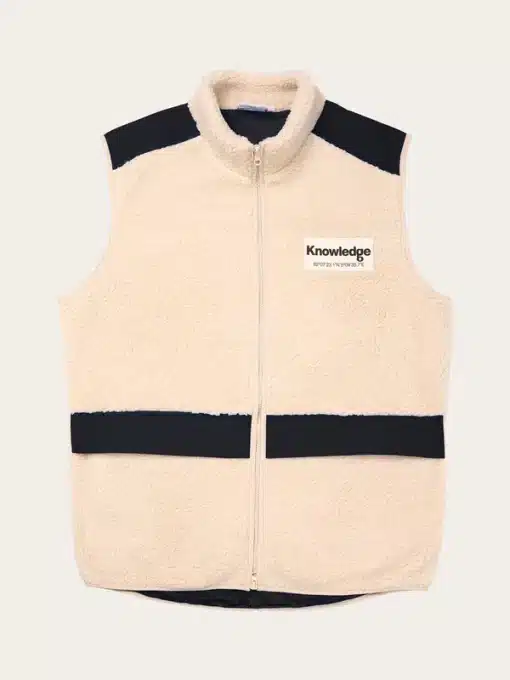 Knowledge Cotton Apparel Teddy Fleece Vest