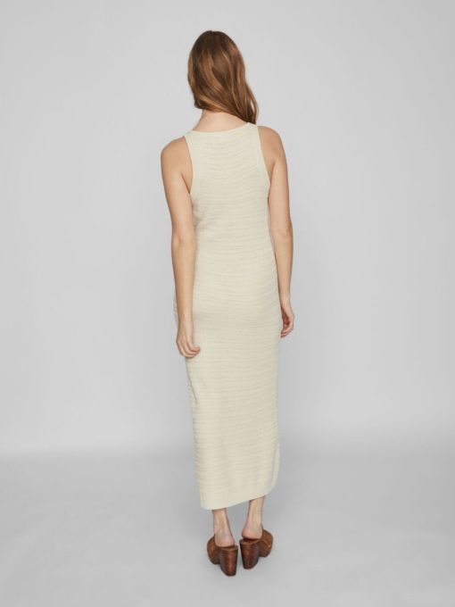 Vila Margot Long Knit Dress Birch