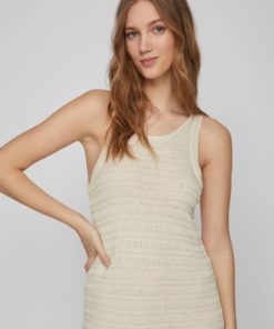 Vila Margot Long Knit Dress Birch