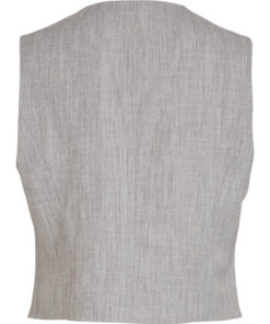 Vila Show Vest Light Grey Melange