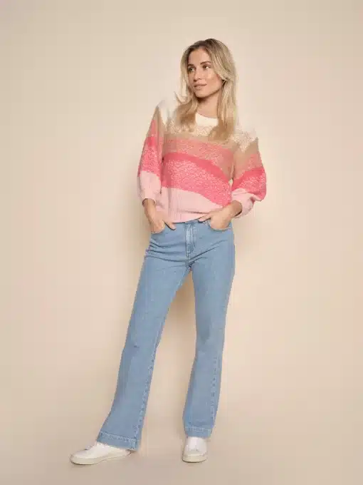 Mos Mosh Jessica Flare Jeans Blue