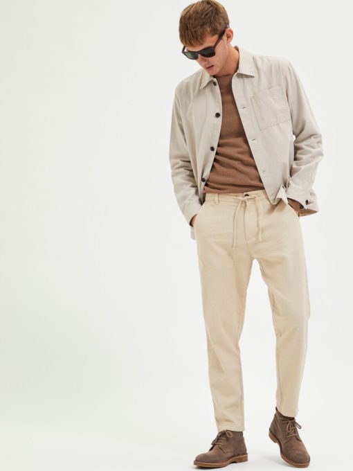 Selected Homme Brody Linen Pants Incense