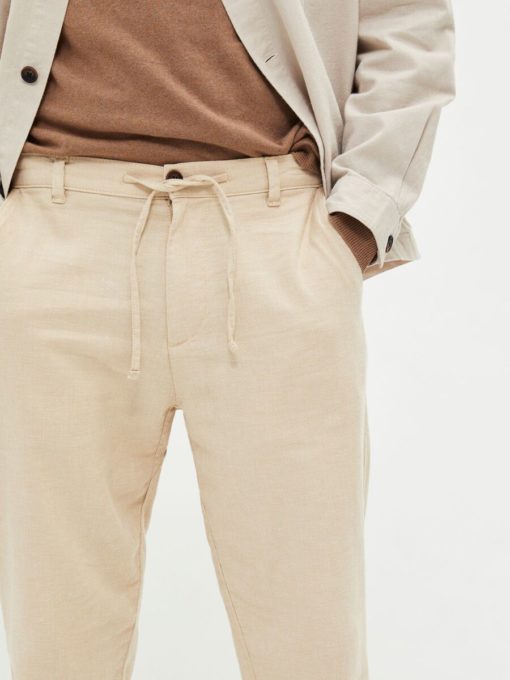 Selected Homme Brody Linen Pants Incense
