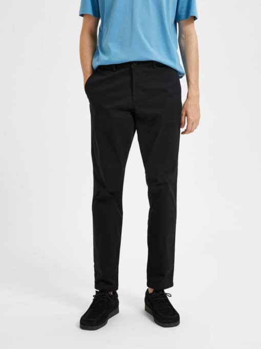 Selected Homme New Miles Slim Flex Pant Black
