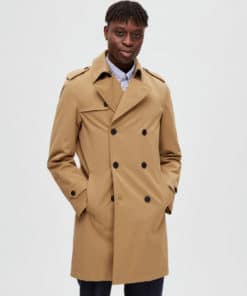 Selected Homme William Trench Coat Ermine