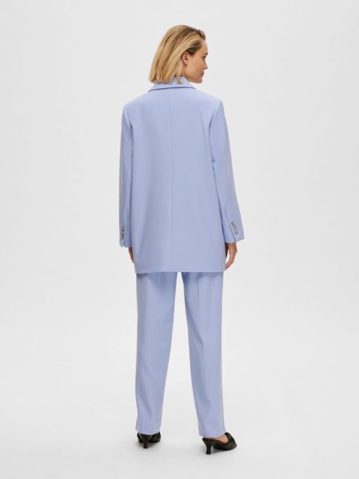 Selected Femme New Myla Relaxed Blazer Blue Heron