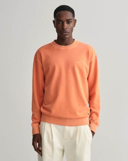 Gant Sunfaded C-Neck Apricot Orange