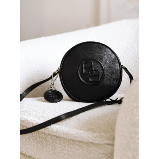 Balmuir Essen Round Crossbody Bag Black