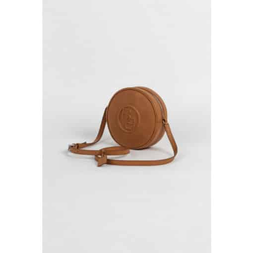 Balmuir Essen Round Crossbody Bag Tan