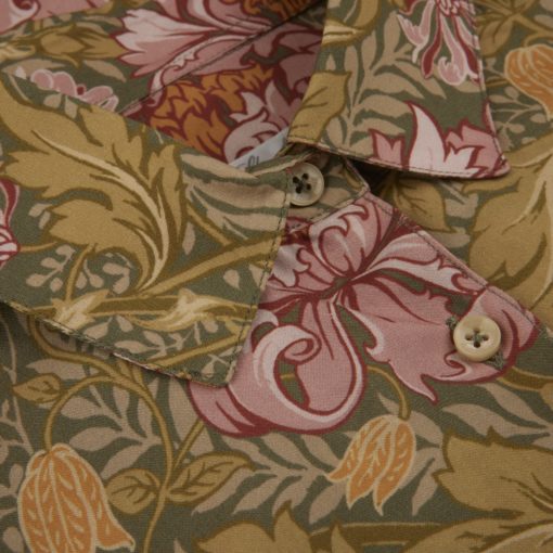Stenströms Sofie Green Floral Shirt