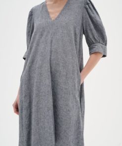 InWear Kikol Yanca Dress Marine Blue Melange