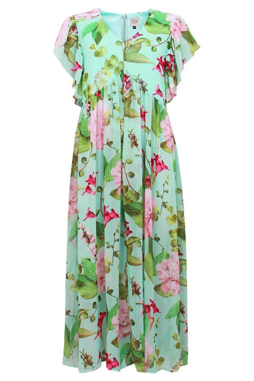 STI Charlize Dress Jade Green
