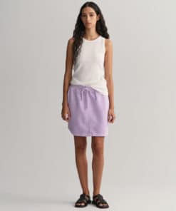 Gant Woman Sunfaded Skirt Soothing Lilac