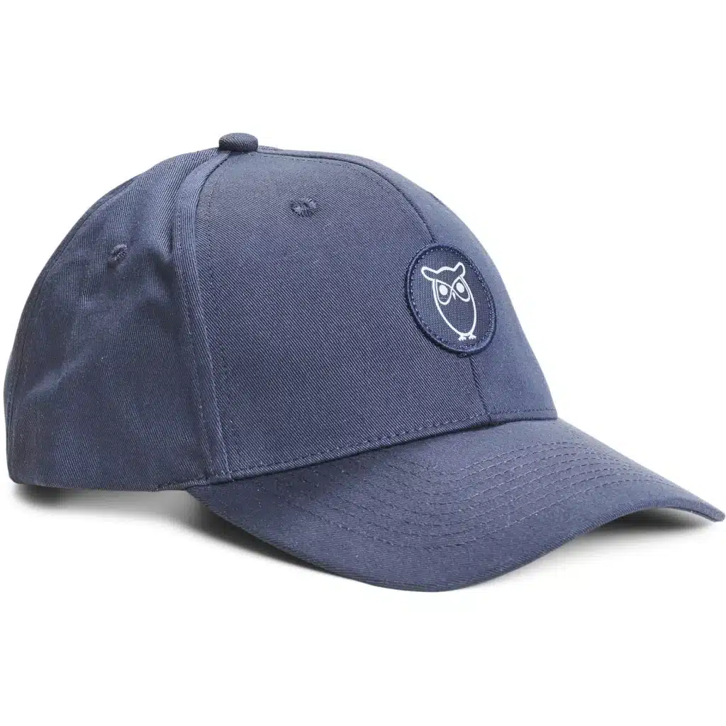 Knowledge Cotton Apparel Twill Baseball Cap Total Eclipse