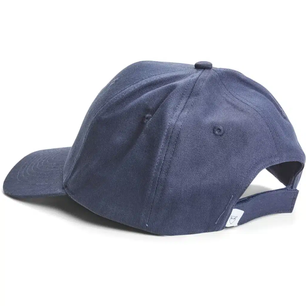 Knowledge Cotton Apparel Twill Baseball Cap Total Eclipse