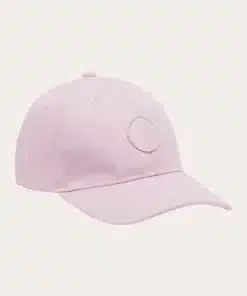 Knowledge Cotton Apparel Twill Baseball Cap Parfait Pink