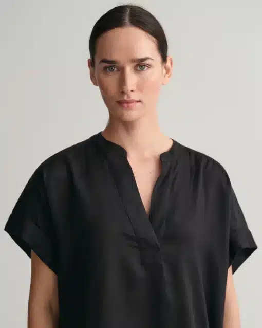 Gant Woman Linen Caftan Ebony Black