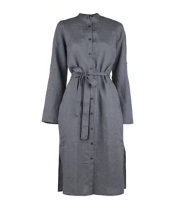 Stenströms Anette Linen Dress Grey