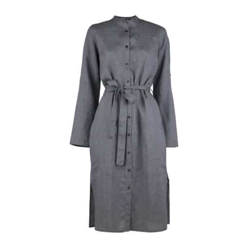 Stenströms Anette Linen Dress Grey