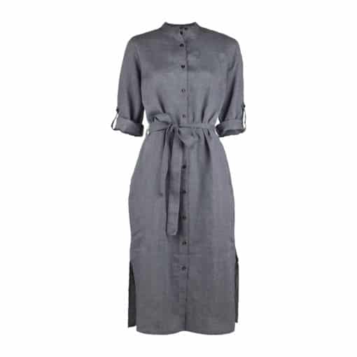 Stenströms Anette Linen Dress Grey