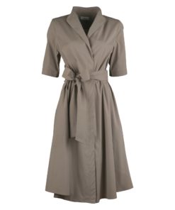 Stenströms Sofia Beige Wrap Dress