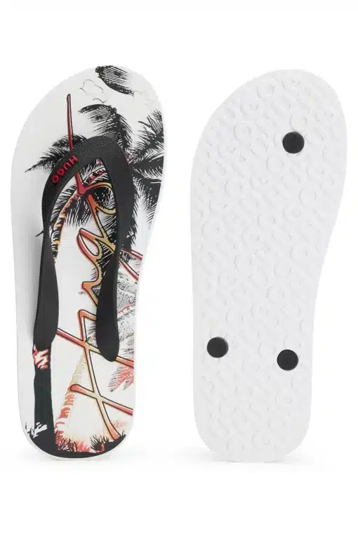 Hugo Arvel Palm Three Flip-Flops