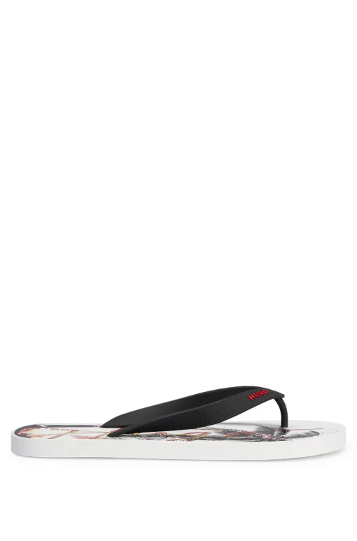 Hugo Arvel Palm Three Flip-Flops